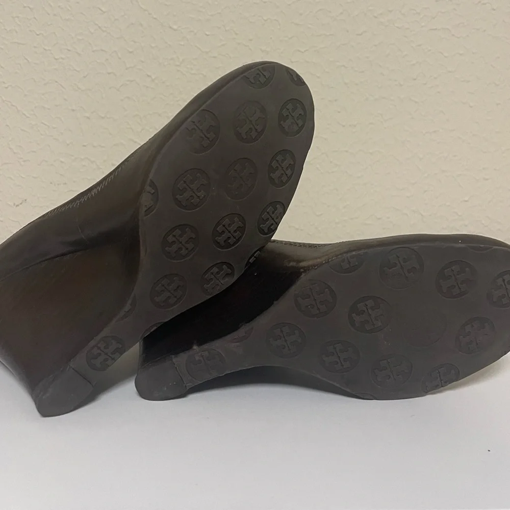 ✨💫 Tory Burch Brown Wedge Shoes 👠 💫✨ - Picture 10 of 11